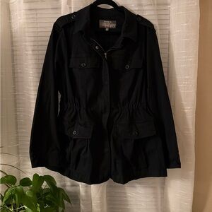 Torrid Black Utility Jacket